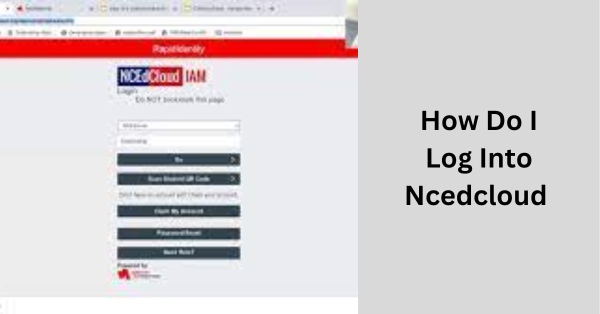 How Do I Log Into Ncedcloud?