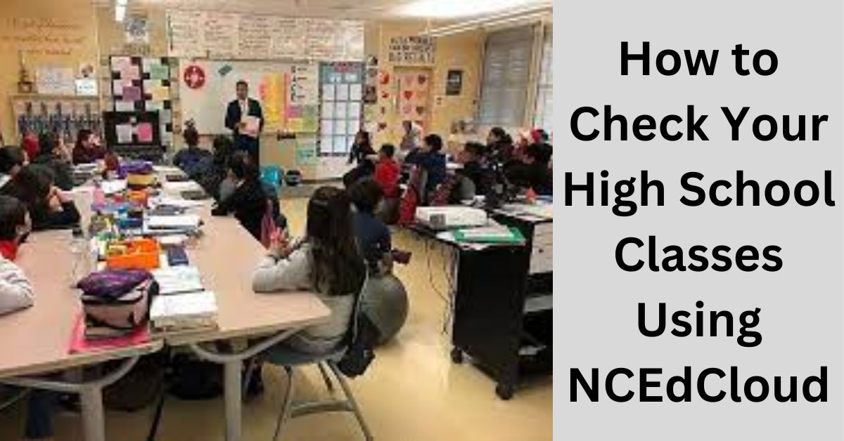 How to Check Your High School Classes Using NCEdCloud
