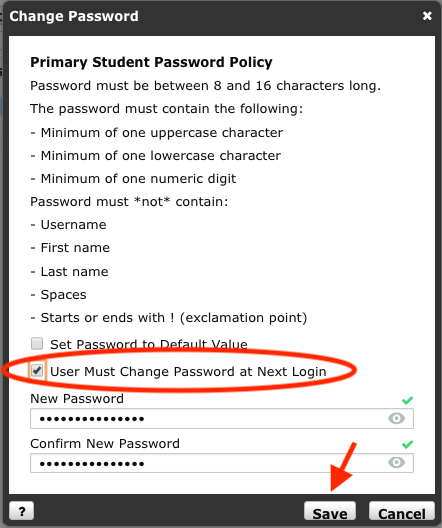 Resetting Your Password: