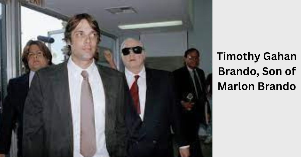 Unveiling the Enigma Timothy Gahan Brando, Son of Marlon Brando