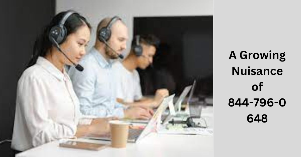 A Growing Nuisance of 844-796-0648