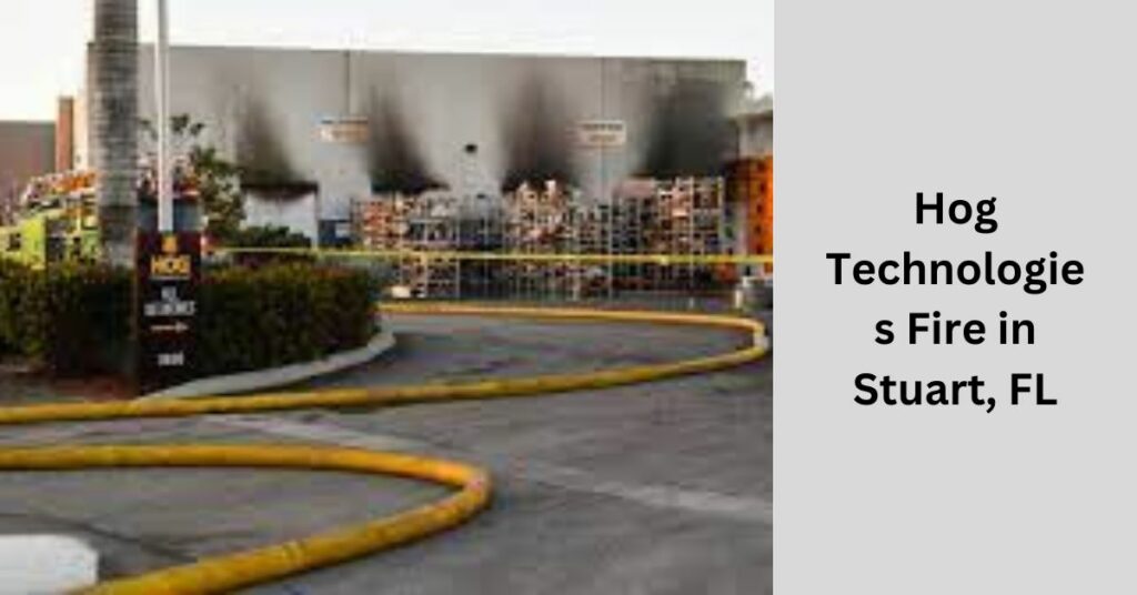 Hog Technologies Fire in Stuart, FL