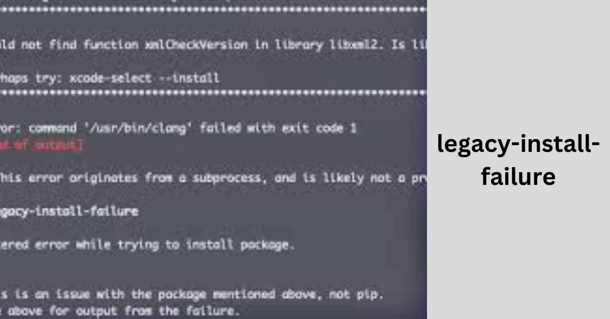 legacy-install-failure